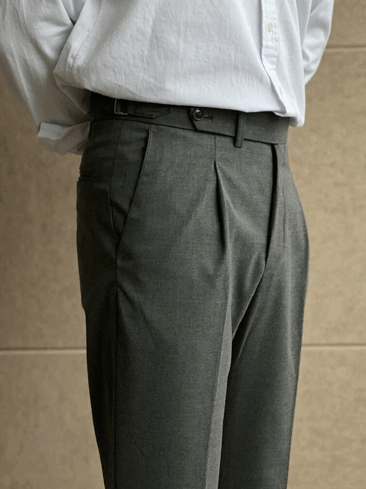 [Oxforder Best] One tuck pants