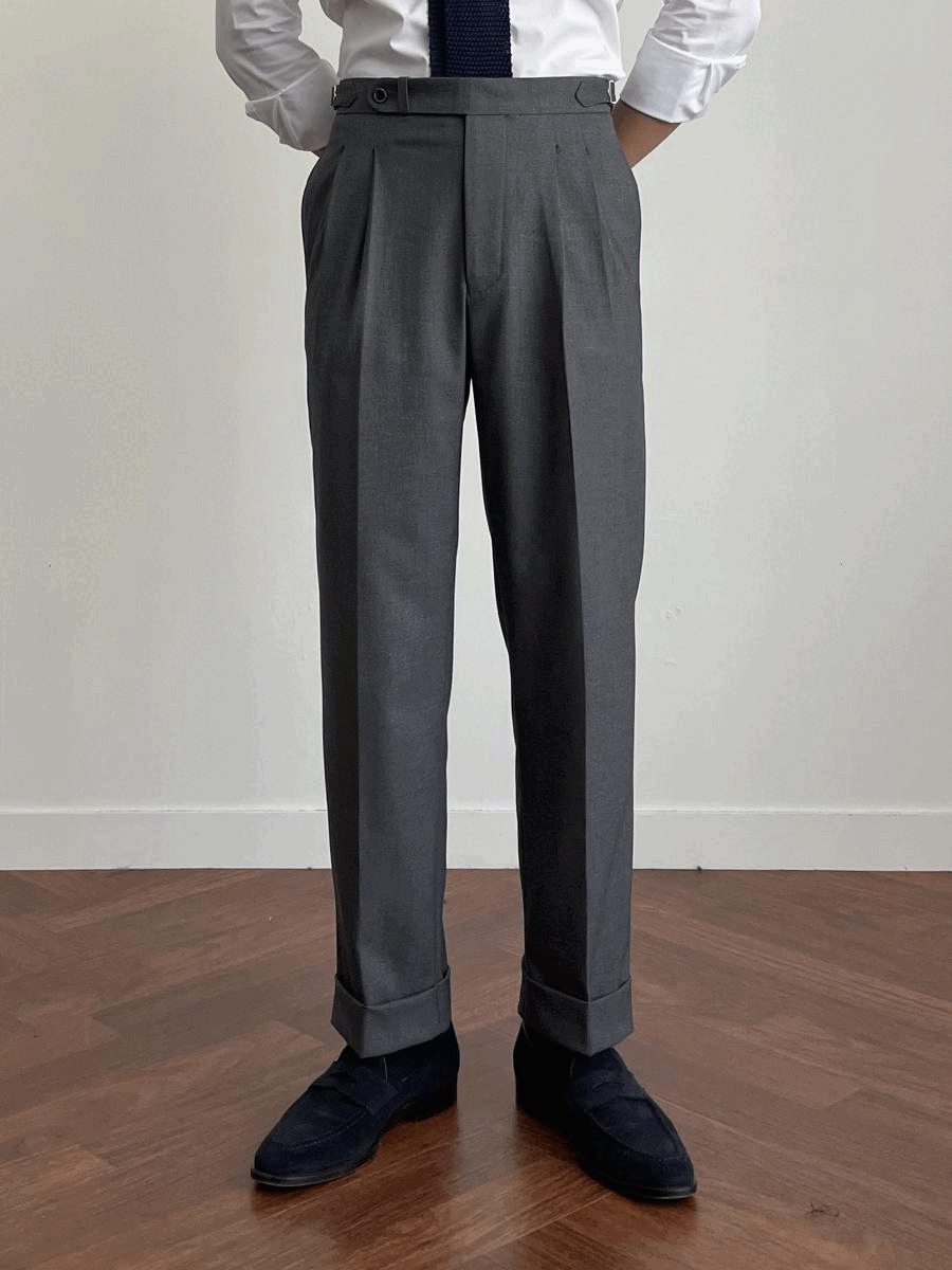 [Made] Two-tuck pants