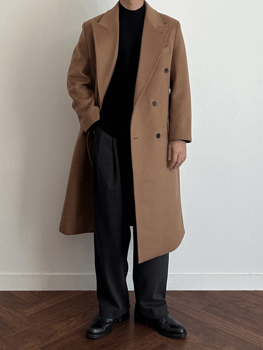 a classic double coat
