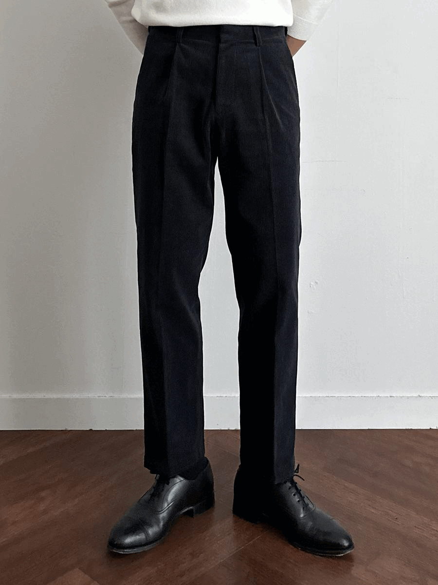 Corduroy Slim Fit Suit - Pants