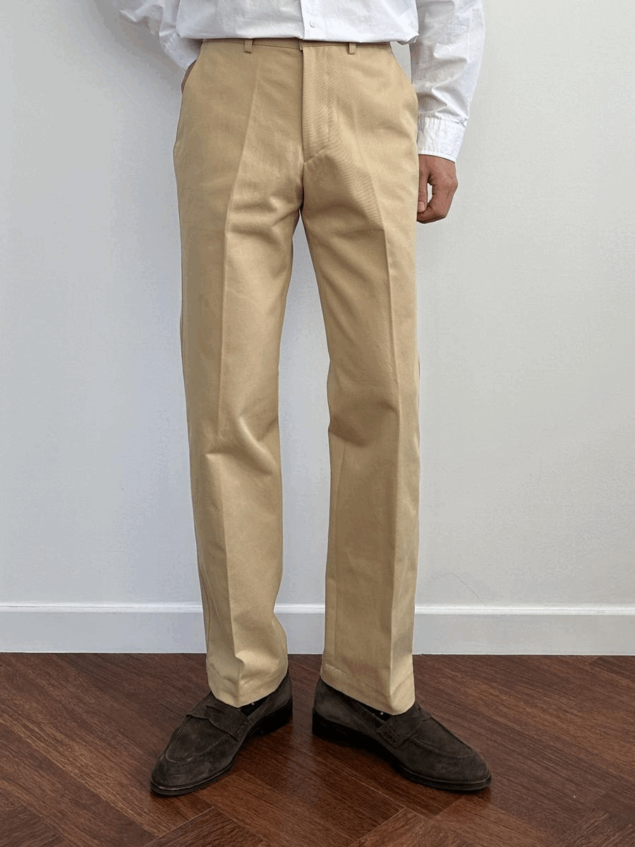 straight fit chino pants