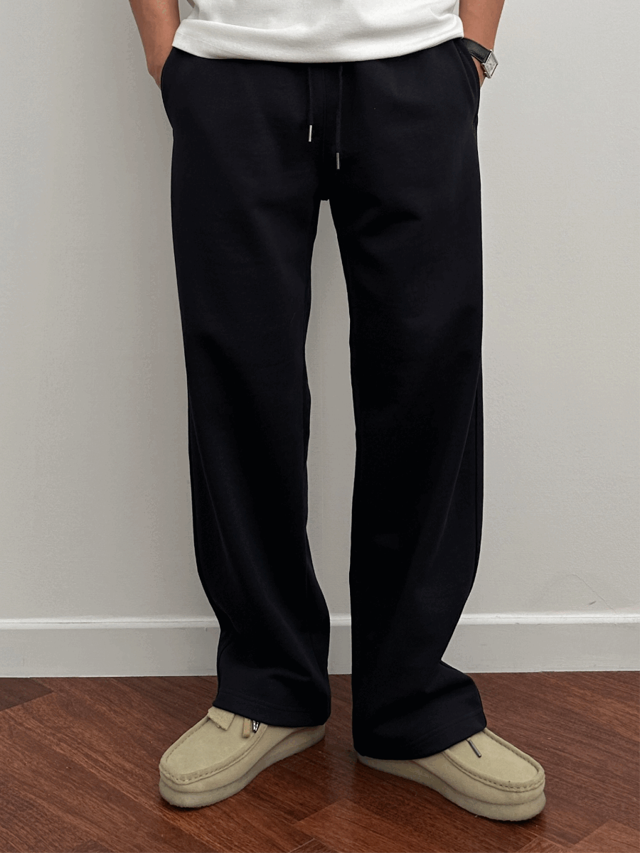Basic Semi-Wide Pants