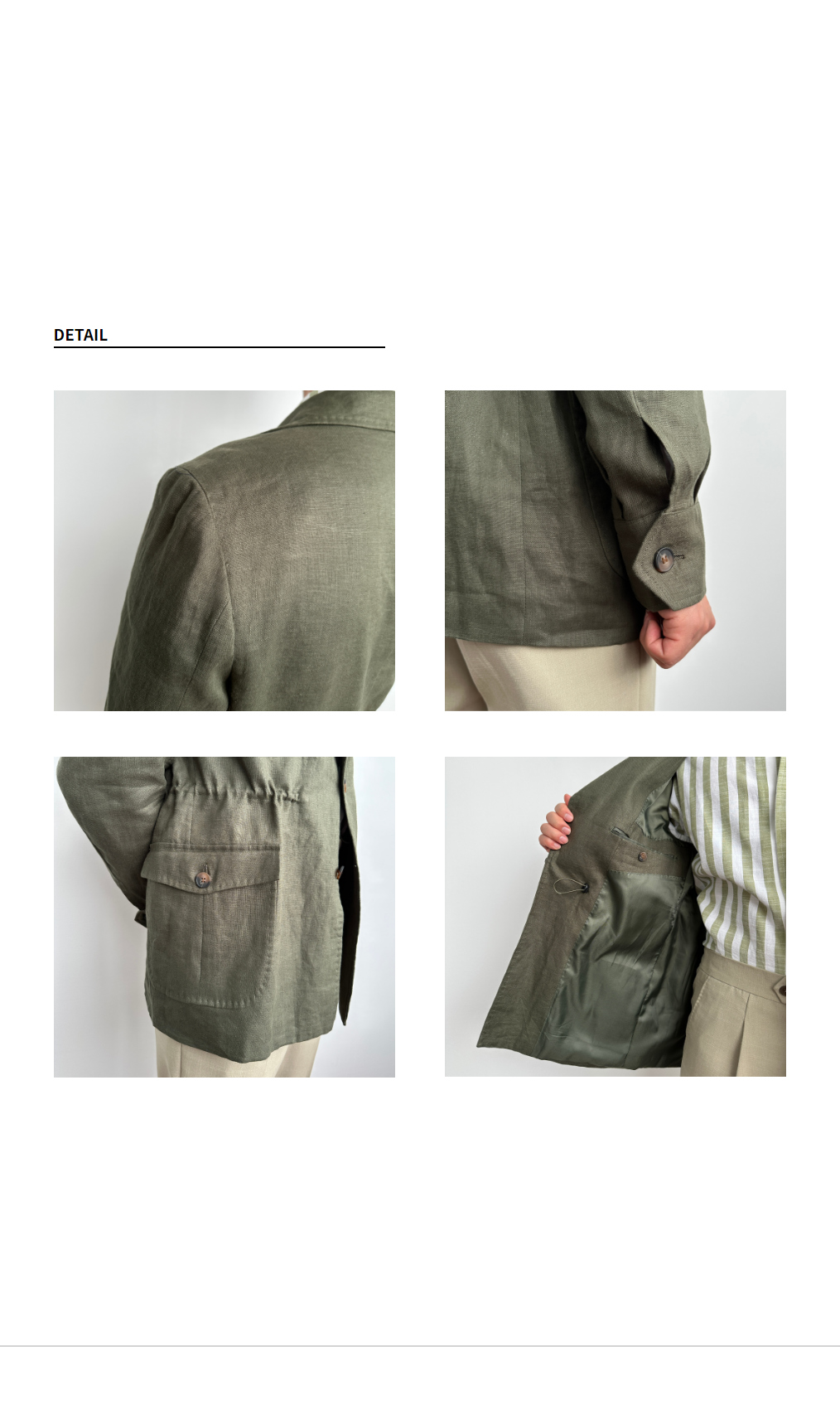 jacket khaki color image-S1L6