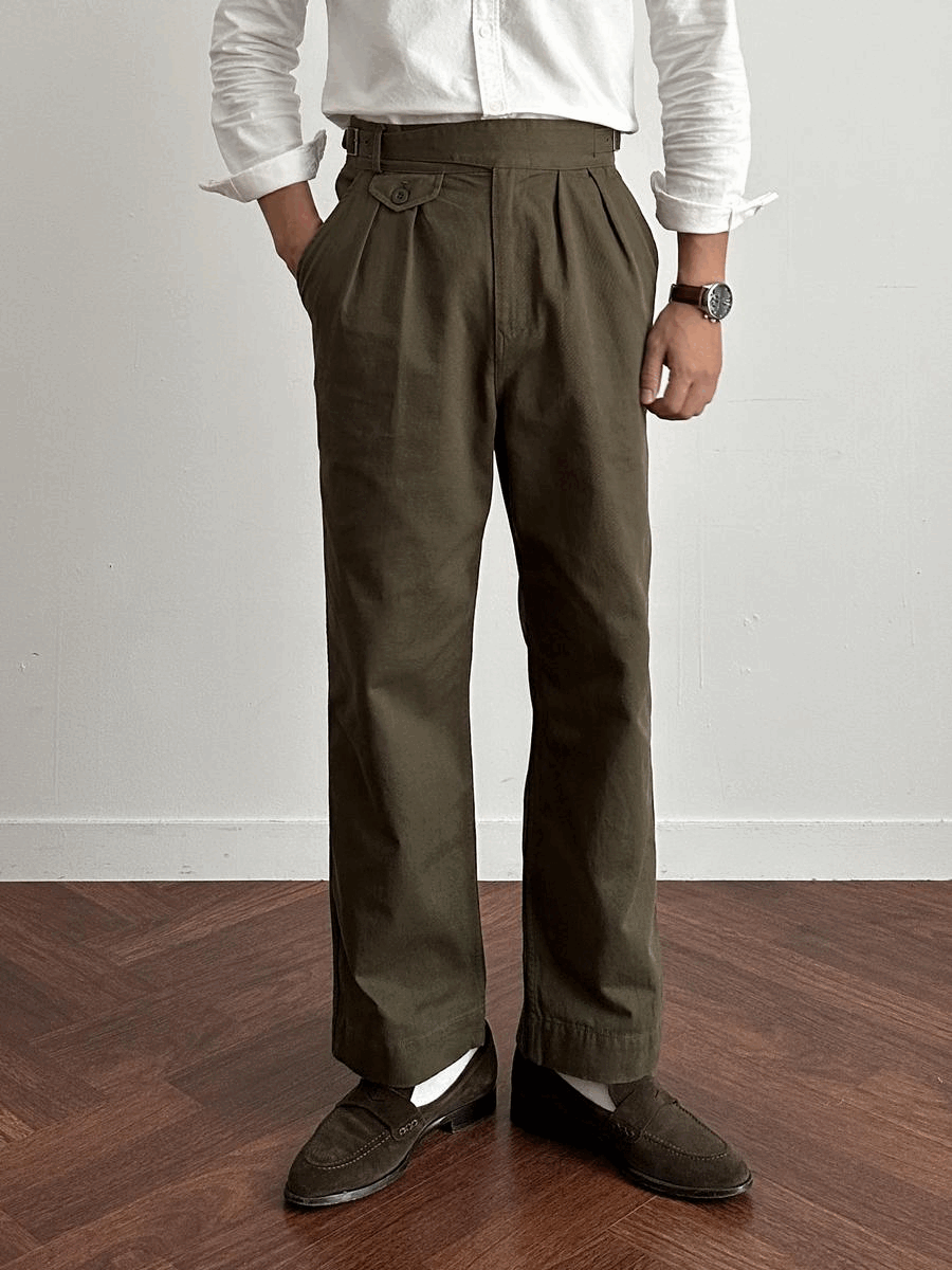 Cotton Gurkha Pants