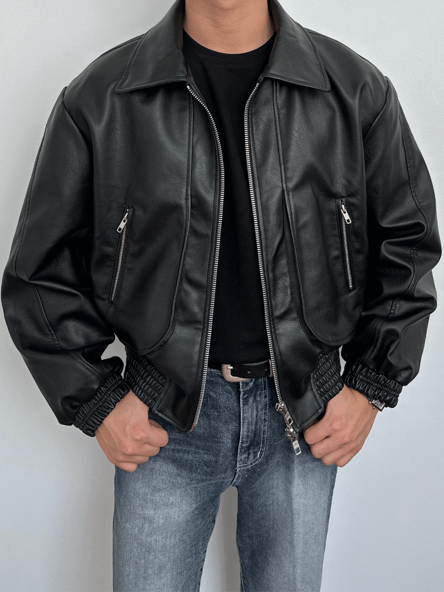 Lee Pocket Leather Jacket