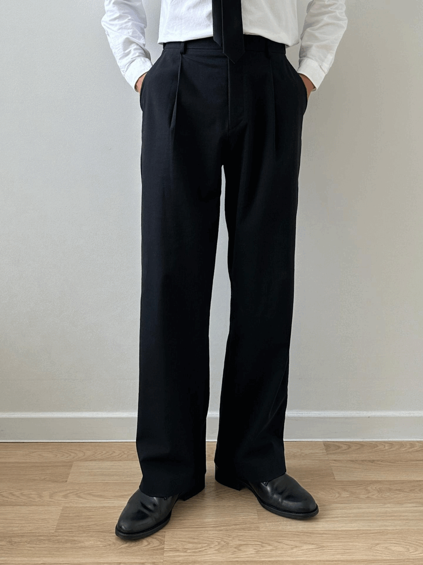 linen set-up pants